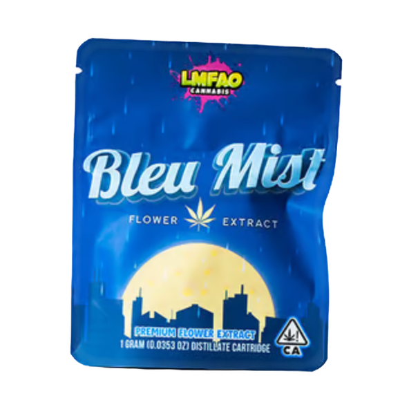 LMFAO Bleu Mist 1g Distillate Cartridge 91%