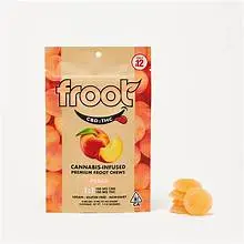 [Froot] Gummies - 100mg - Peach 1:1