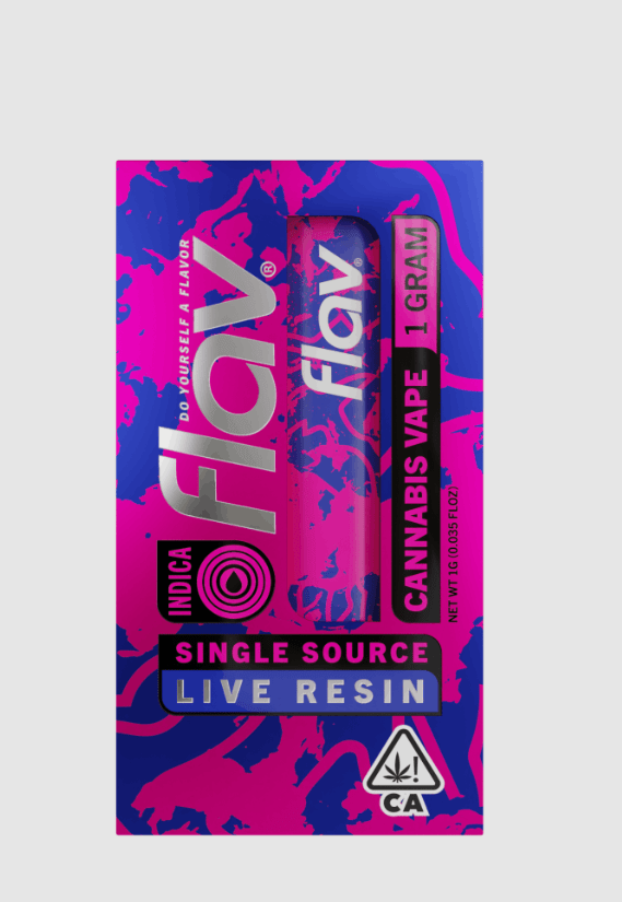 Flav - Berry Zlushie Live Resin Disposable 1 Gram Vape