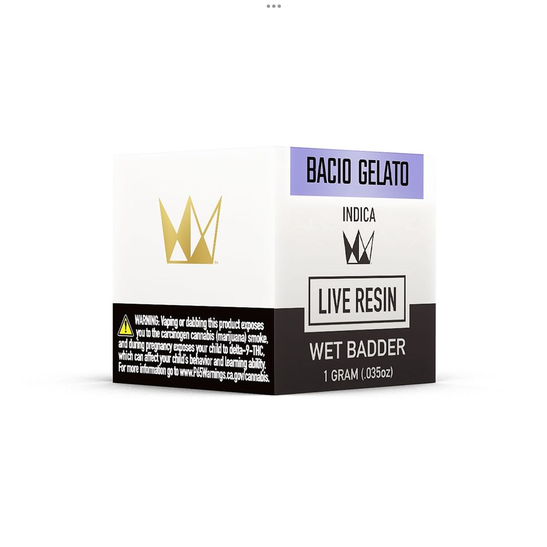 West Coast Cure - Bacio Gelato Live Resin Badder 1g
