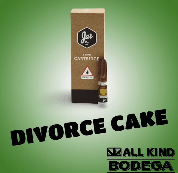 Divorce Cake Live Resin .5g Vape Cart (@jarcannabis2.0)