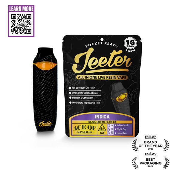 Jeeter - AIO Live Resin - 1g - Ace of Spades