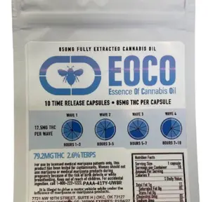Bee Elevated - EOCO Capsules 850mg (10pck) - 21.25mg per wave
