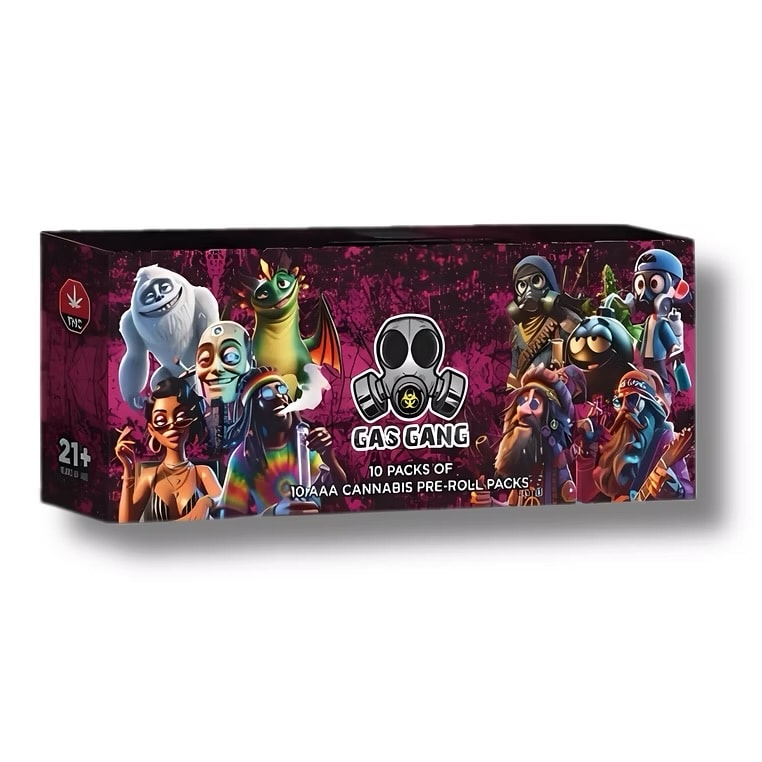 Gas Gang AAA Pre Roll Packs $45
