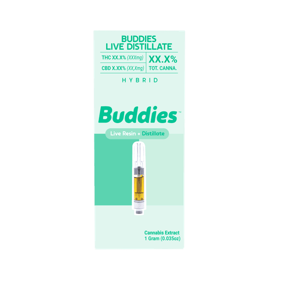 Blue Banana Live Distillate Vape Cart