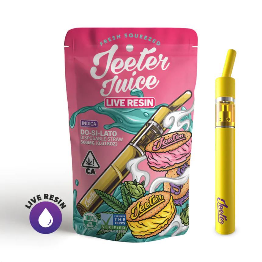 .5g Dosilato Live Resin Disposable Straw - JEETER
