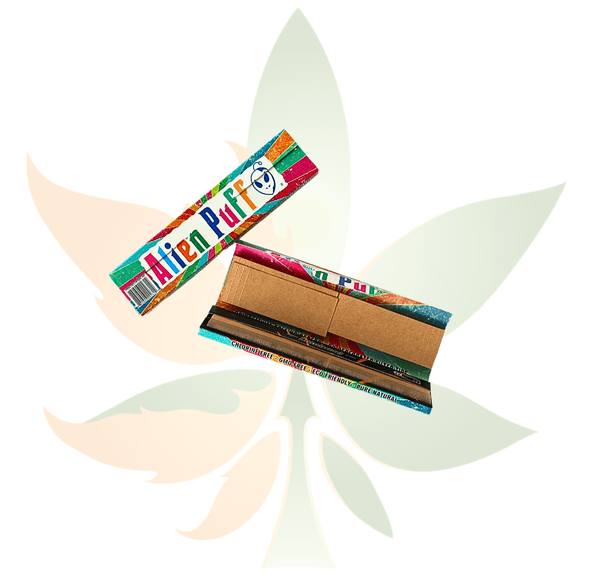 Alien Puff - Flavoured 1 1/4 Rolling Papers - Strawberry