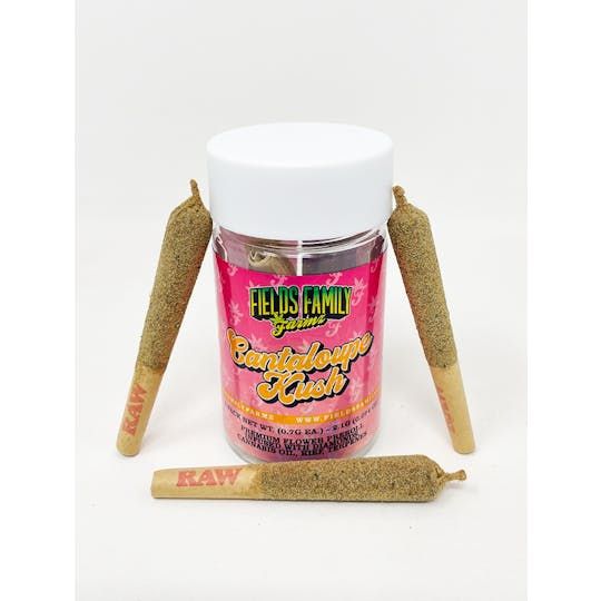 Cantaloupe Kush Diamond & Kief Infused Pre-Rolls 3 Pack
