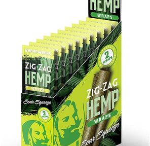 * Zig Zag - Sour Squeeze Hemp Wraps