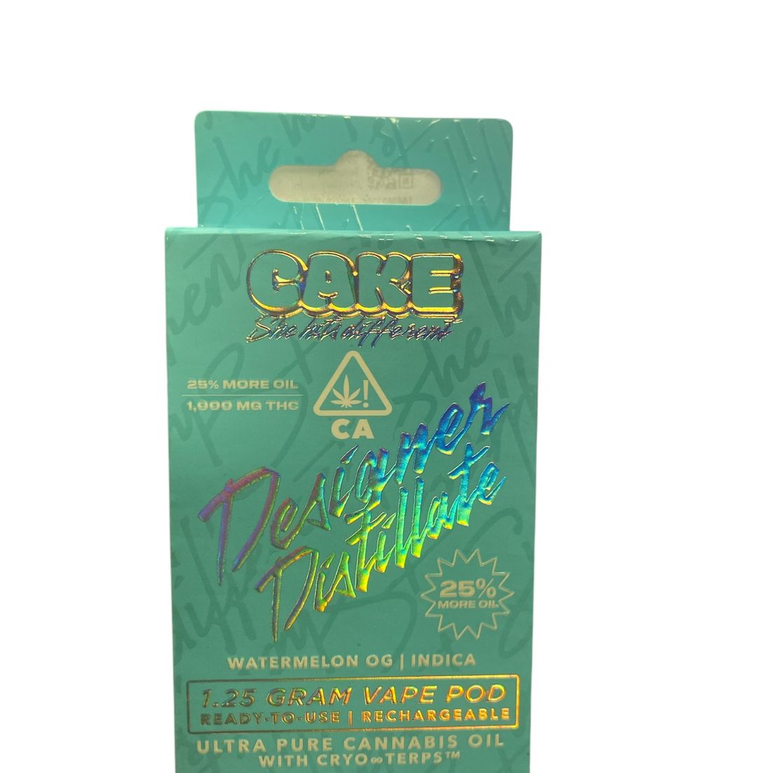Cake - Watermelon OG 1.25g Rechargeable Designer Distillate