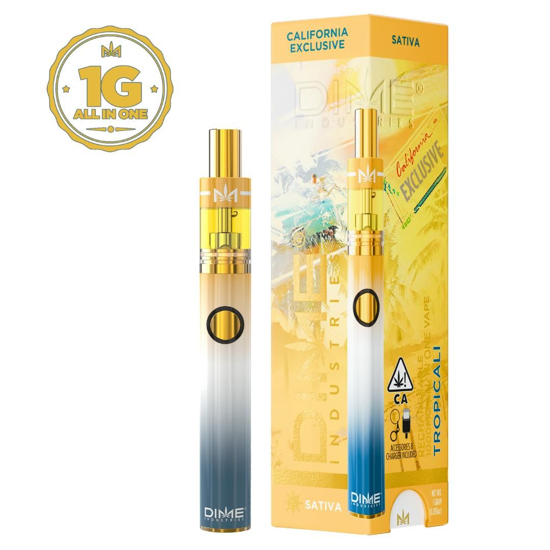 Dime Industries - Tropicali Limited Edition 1000MG All In One Device 1g
