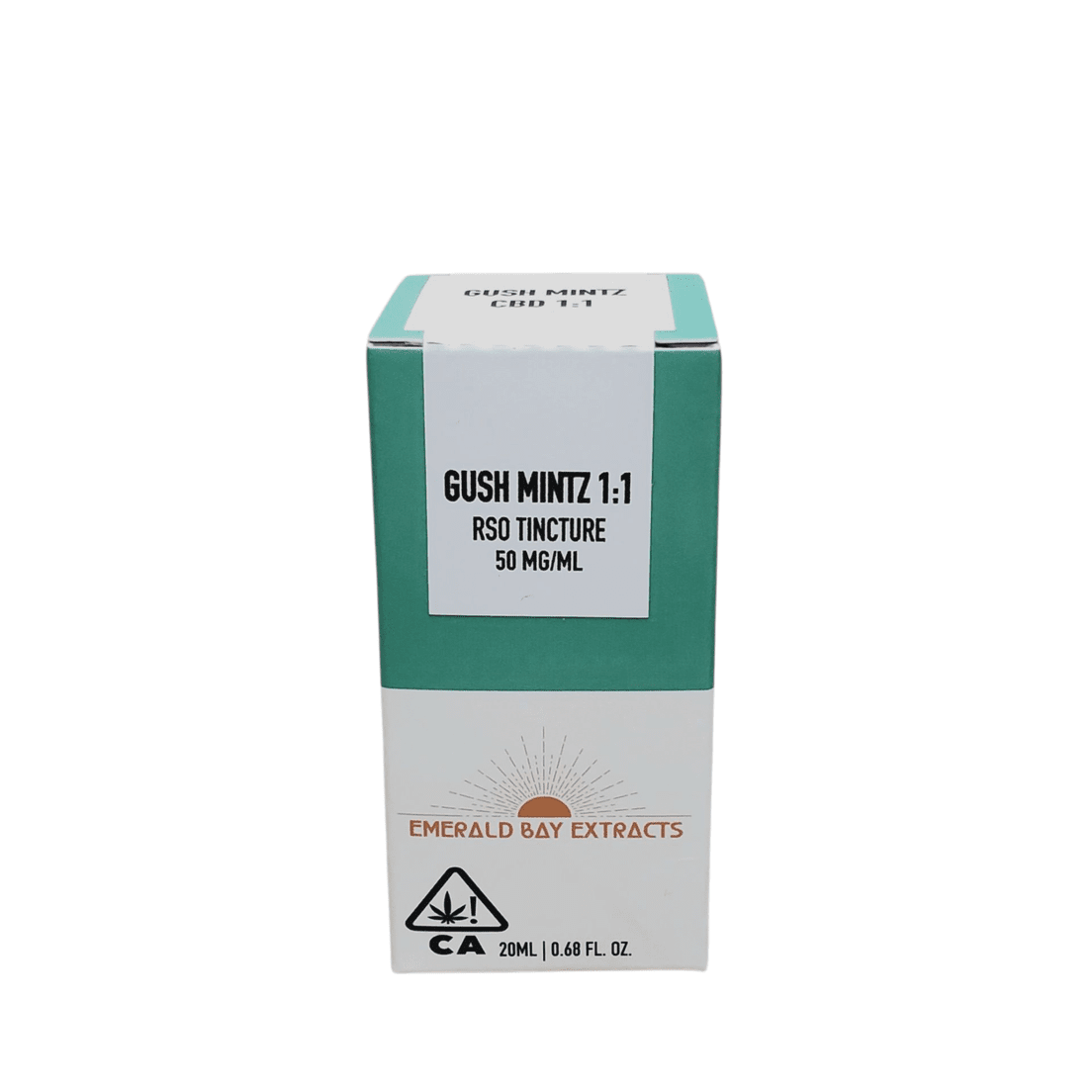 Emerald Bay Extracts - Gush Mintz CBD 1:1 RSO Tincture 20ml