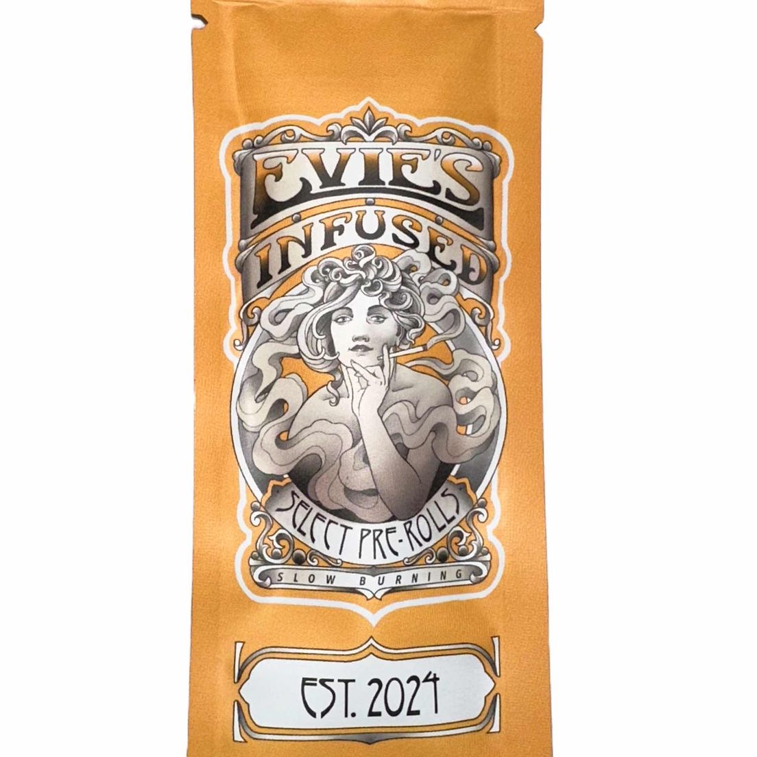 Evie’s 0.7g Shatter & Kief pre roll $10