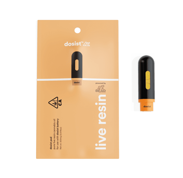 Dosist Live Resin Pod 0.5g x Bear Extraction House Hybrid Banana Kush