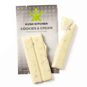 200mg Cookies & Cream Bar by Kush Kitchen