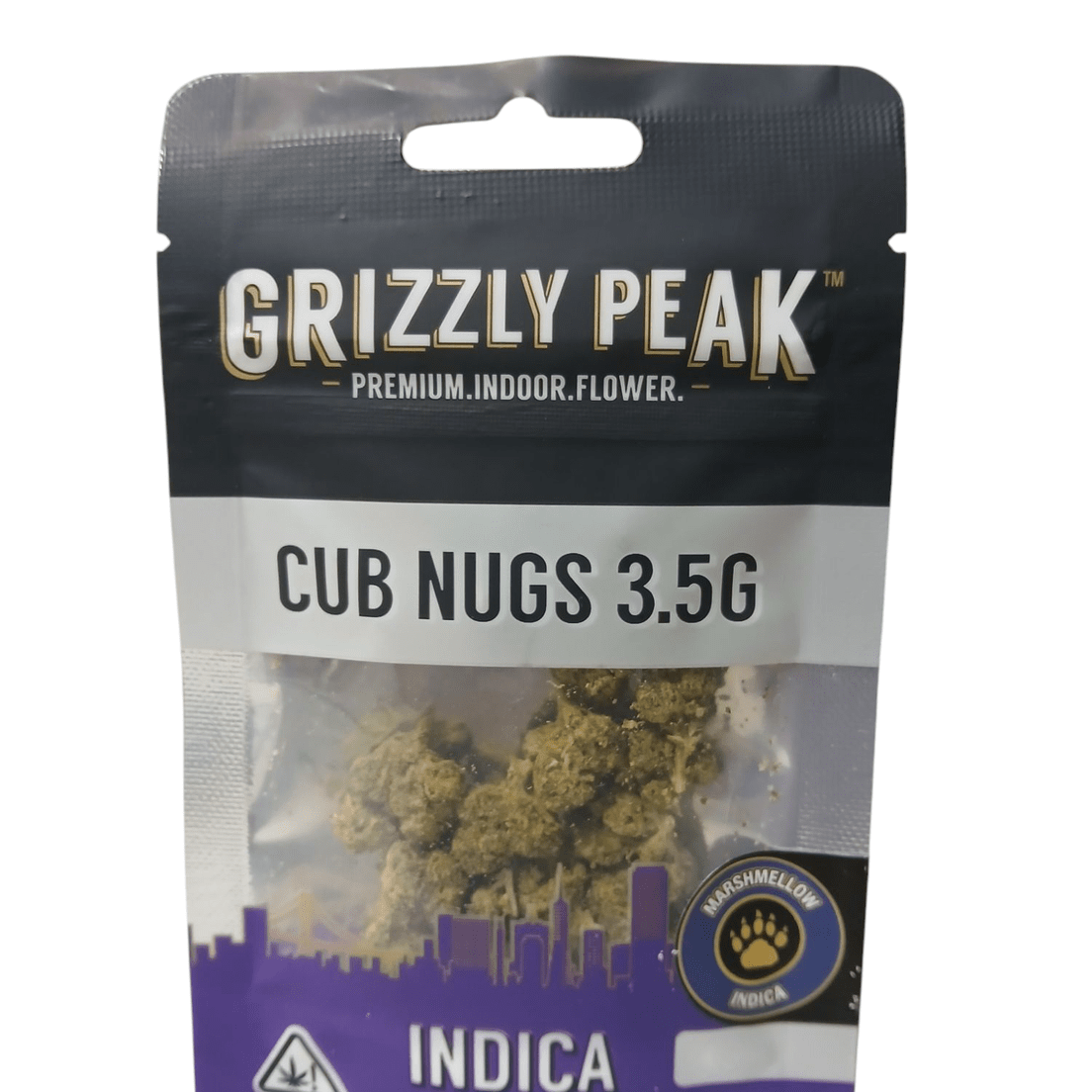 Grizzly Peaks Cub Nugs - Marshmellow 3.5g Flower