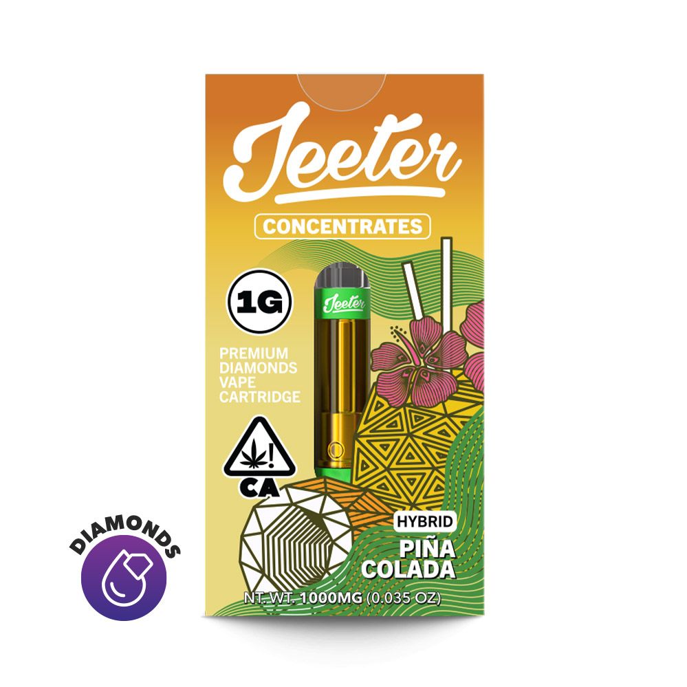 Jeeter | Vape Cart | 1g | Diamonds | Pina Colada
