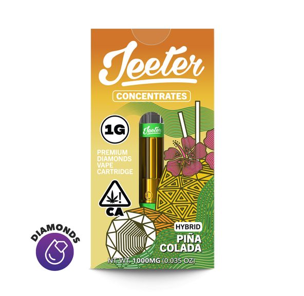 Jeeter | Vape Cart | 1g | Diamonds | Pina Colada