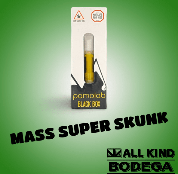 Mass Super Skunk 1g Cured Resin Vape Cart (@pamolab)