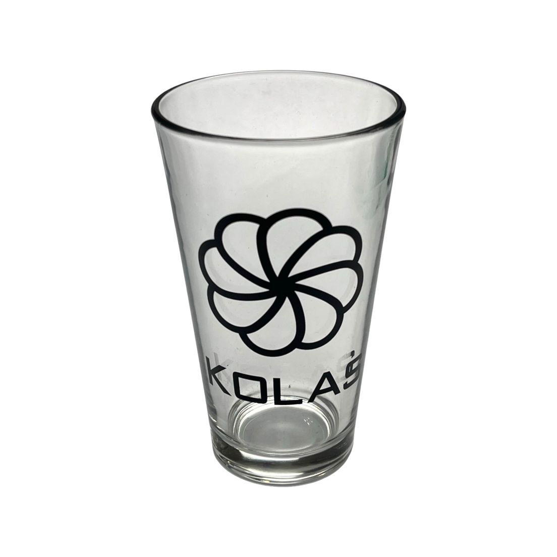 Kolas Branded Pint Glass Black