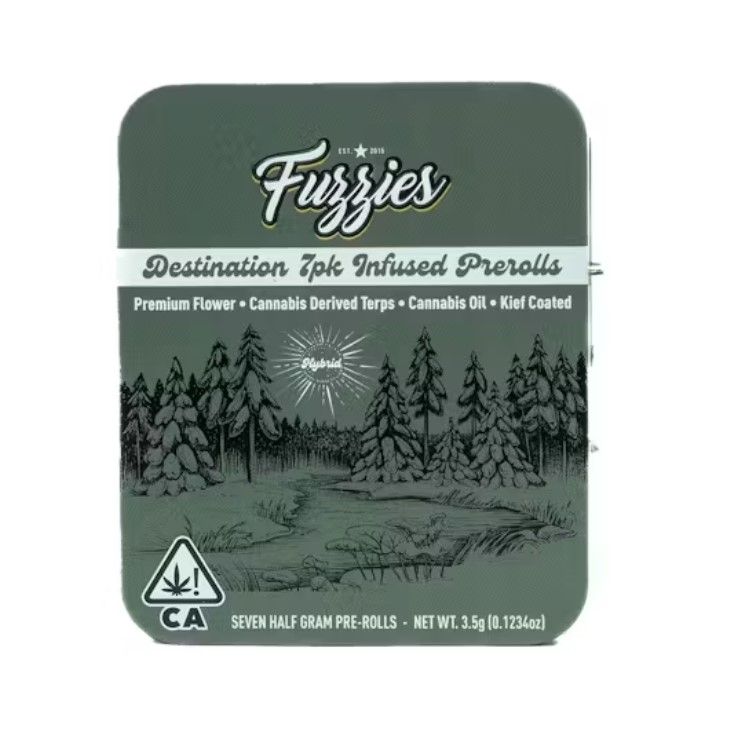 PRE-ORDER ONLY Fuzzies - Destination Infused 7-Pack - Dutch Treat Hybrid - 3.5 g
