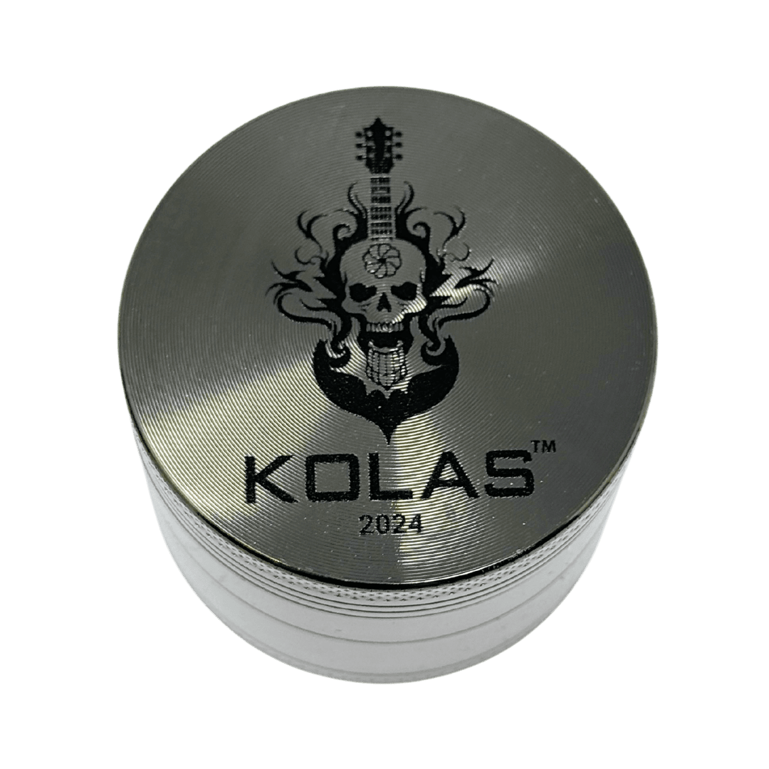 Kolas Branded Grinder Skull w/ Guitar