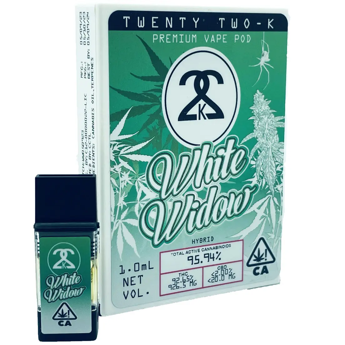 22K - White Widow Pod - 1g