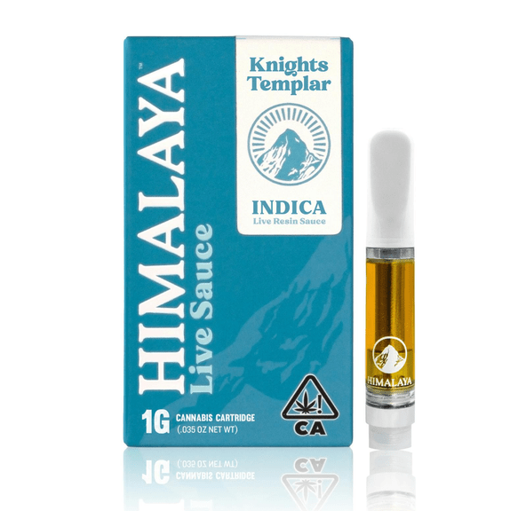Himalaya Live Resin Cartridge Knights Templar 1g
