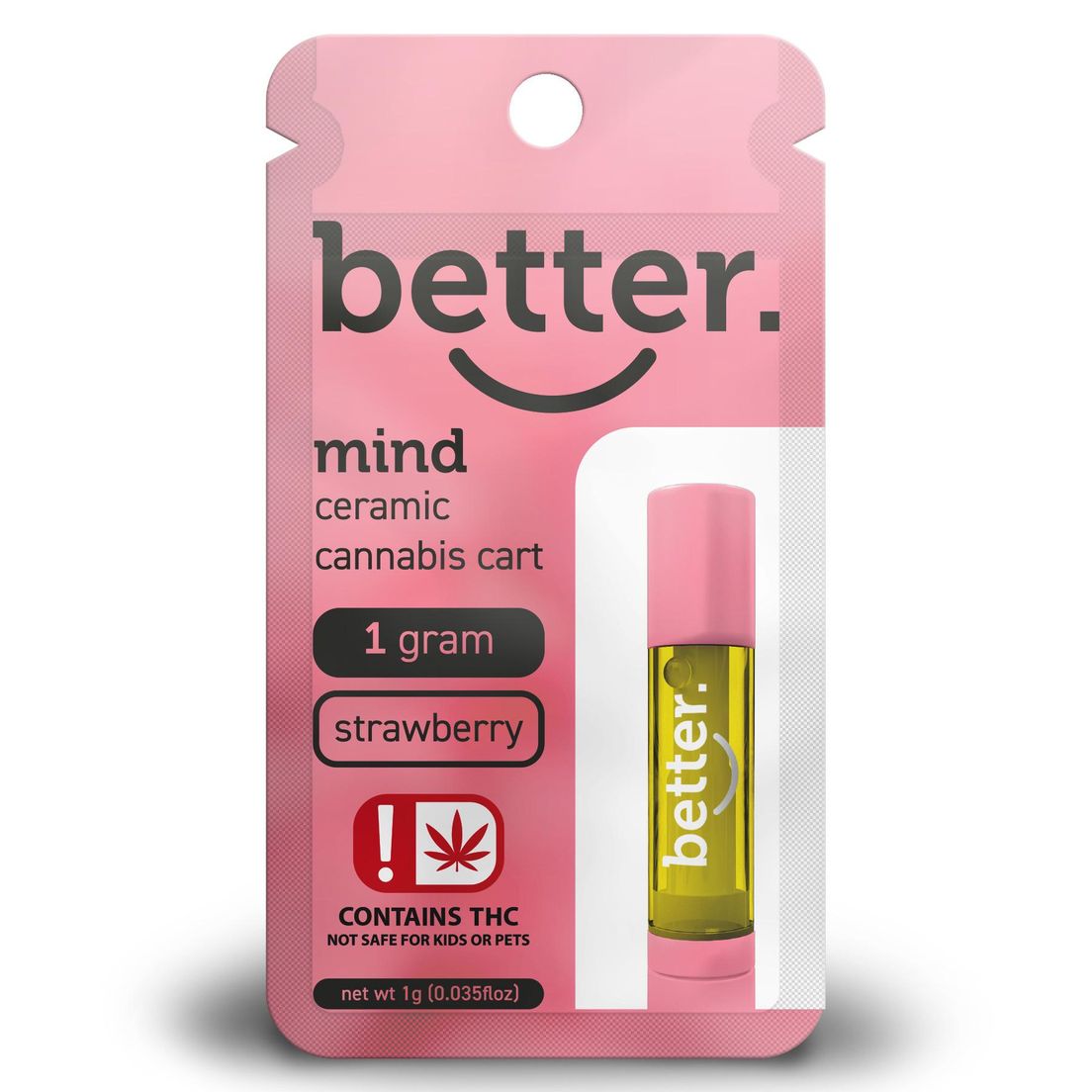 BETTER MIND STRAWBERRY CART 1G