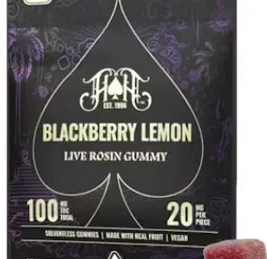 Blackberry Lemon 5pk Rosin Gummies 0.10 g