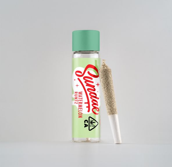 Sundae - Watermelon Runtz Infused Pre Roll - .5g