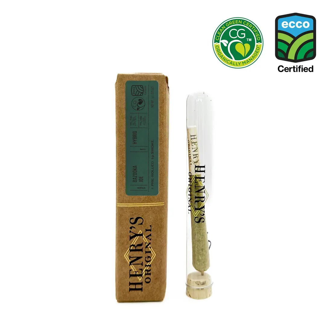 *PROMO* Henry's Original- Bazooka Joe Preroll 1g (H)