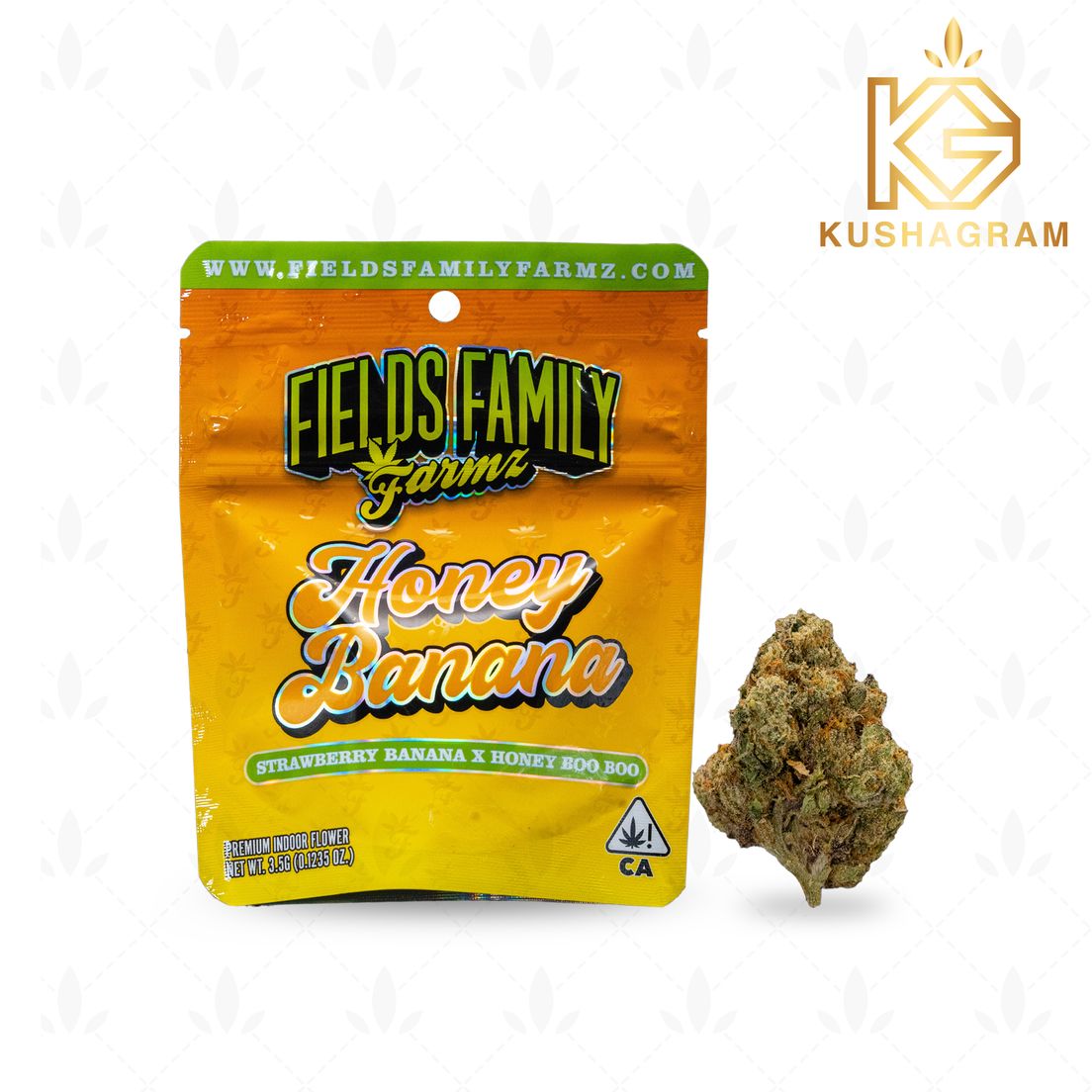 Fields Family Farmz - Honey Banana - Smalls - Bag 3.5g