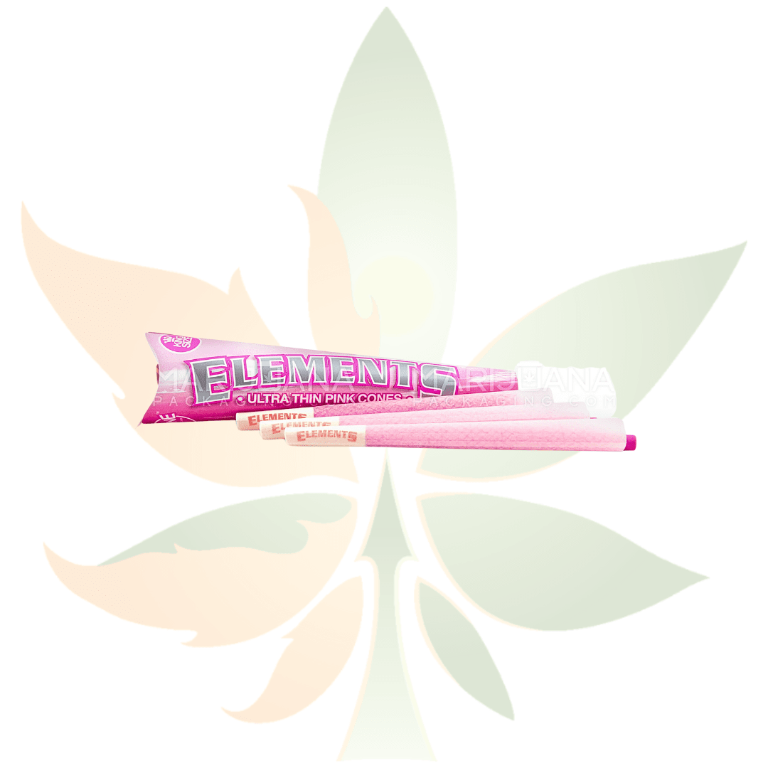 Elements - Pink 1 1/4 Cones - 6 Pack