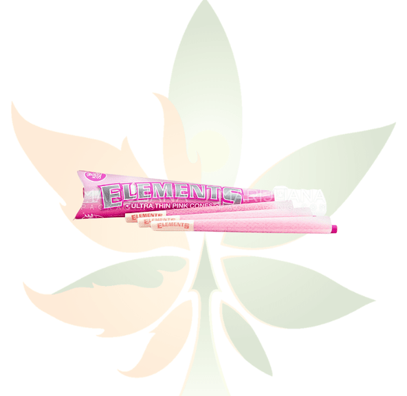Elements - Pink 1 1/4 Cones - 6 Pack