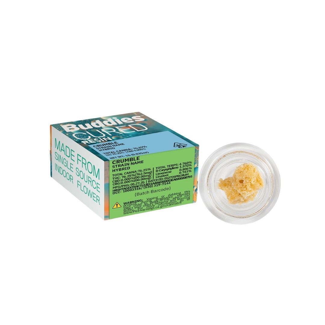 Buddies Cured Resin Crumble Wingsuit 1g