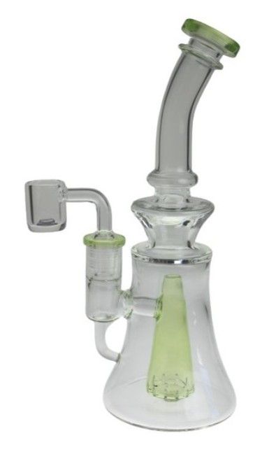 8" Pyramid Perc Dab Rig