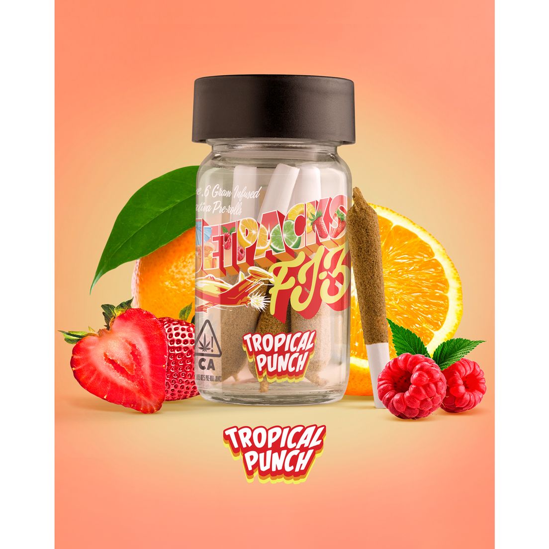 Tropical Punch FJ-3 (.6g Infused Preroll 5pk)