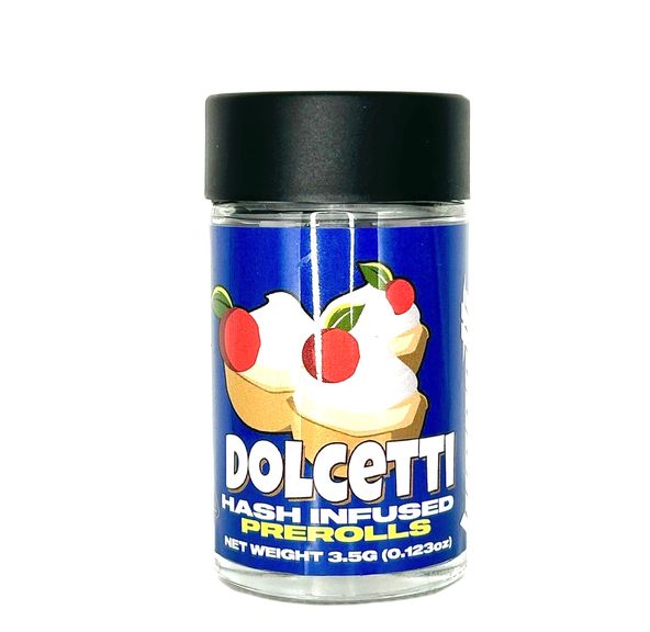Biscotti - Indica - Dolcetti - 7pk x 0.5g = 3.5g, HASH INFUSED!