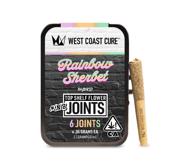 Rainbow Sherbet - Top Shelf CUREjoint Minis 6 x .35g