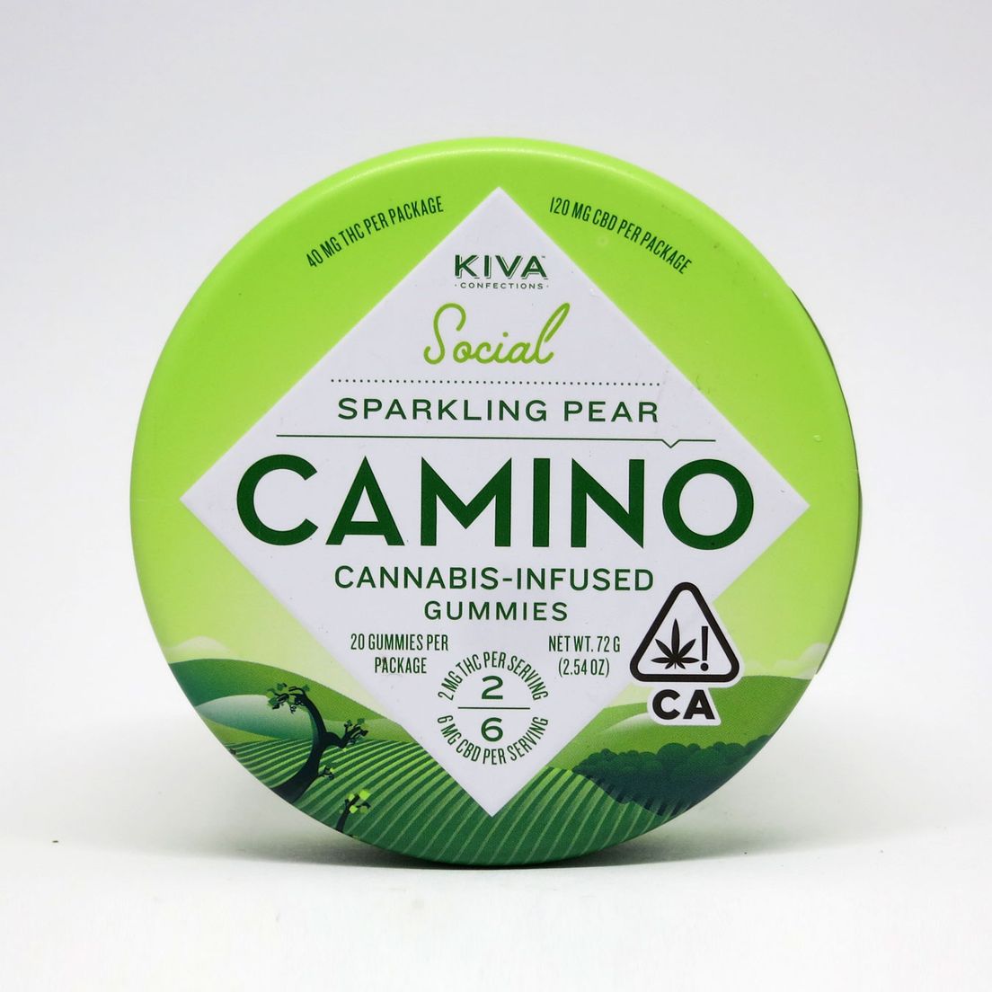 Camino Gummies CBD Sparkling Pear
