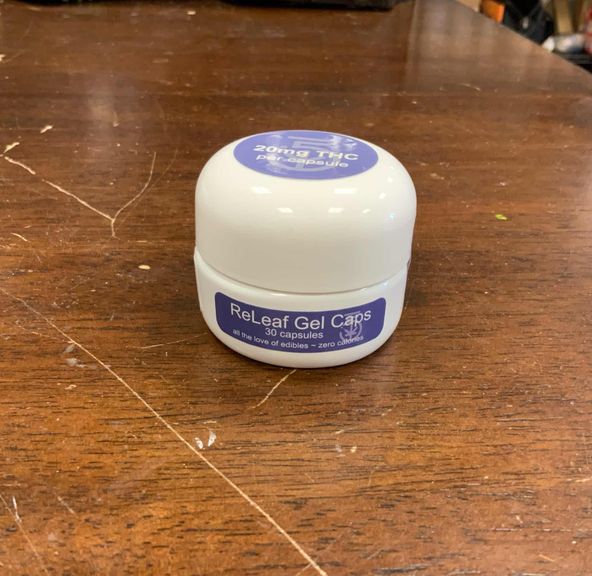 5 leaf labs Gel Cap 20mg THC by 30 pack