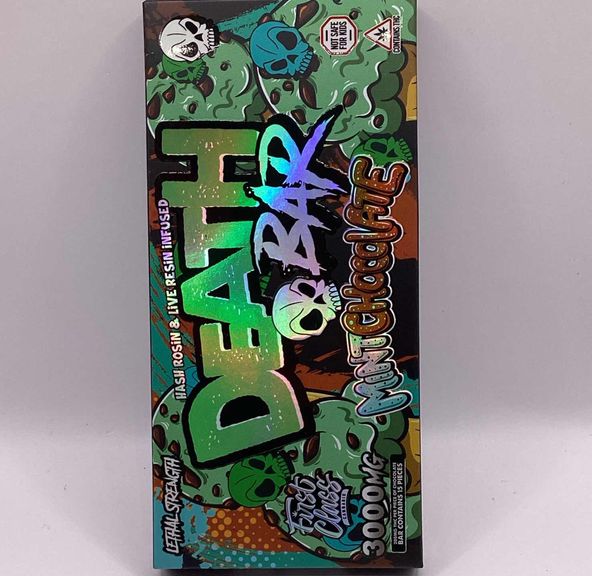 Death Bar - Edibles - Mint Chocolate - 3000mg