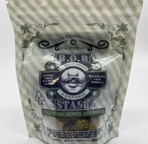 Rainbow Belts (indica) - 14g Flower (THC 27%) by BOB Stash **Buy 2 for $80**