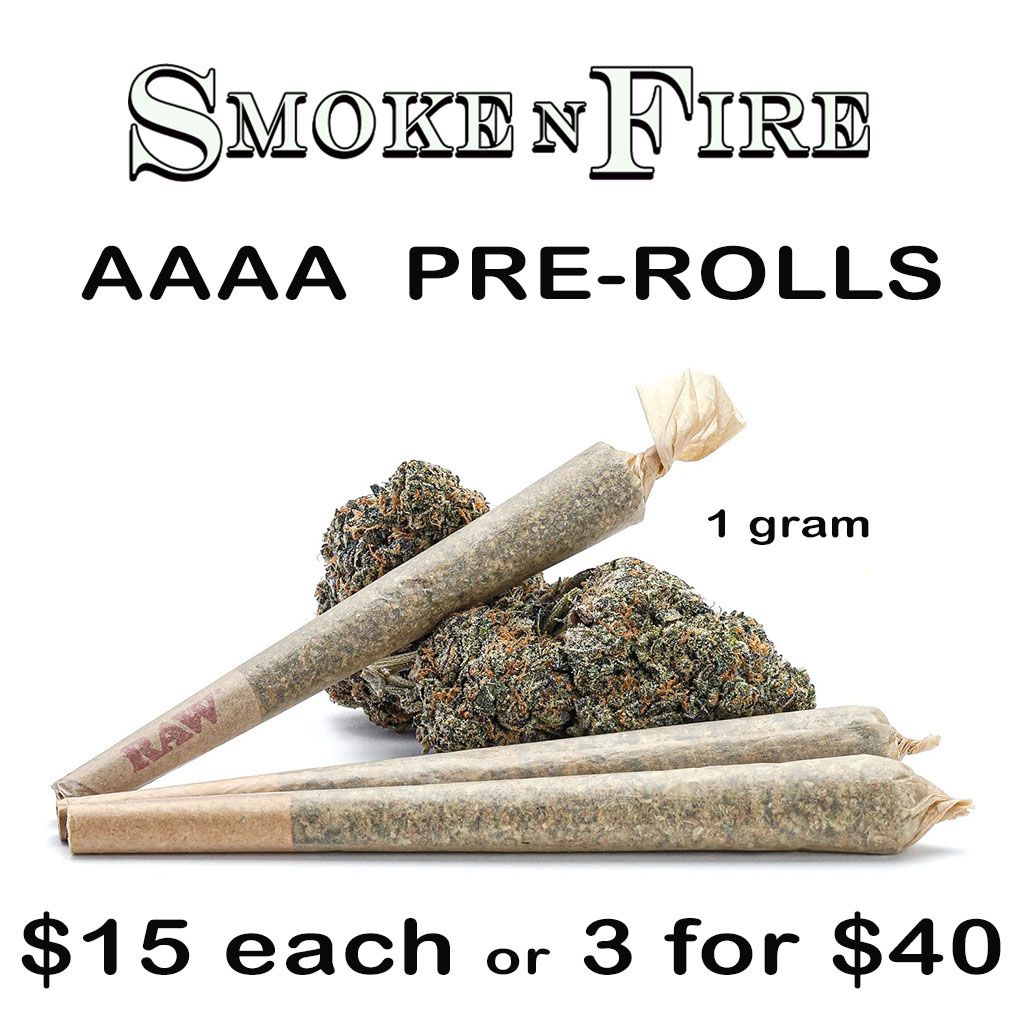 $15 Pre Rolls 1 gram pre-rolls