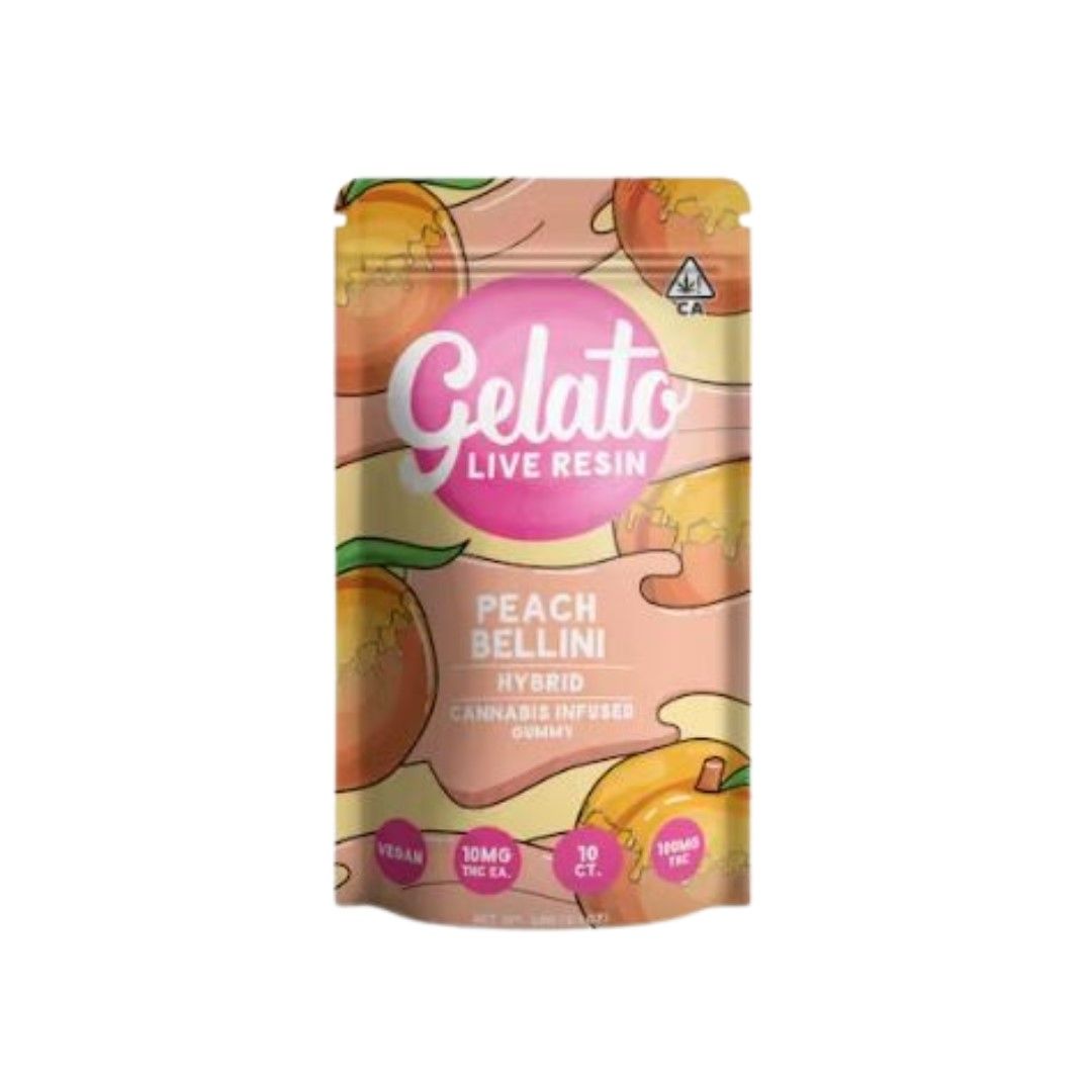 Gelato Gummies Peach Bellini 100mg
