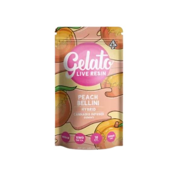 Gelato Gummies Peach Bellini 100mg