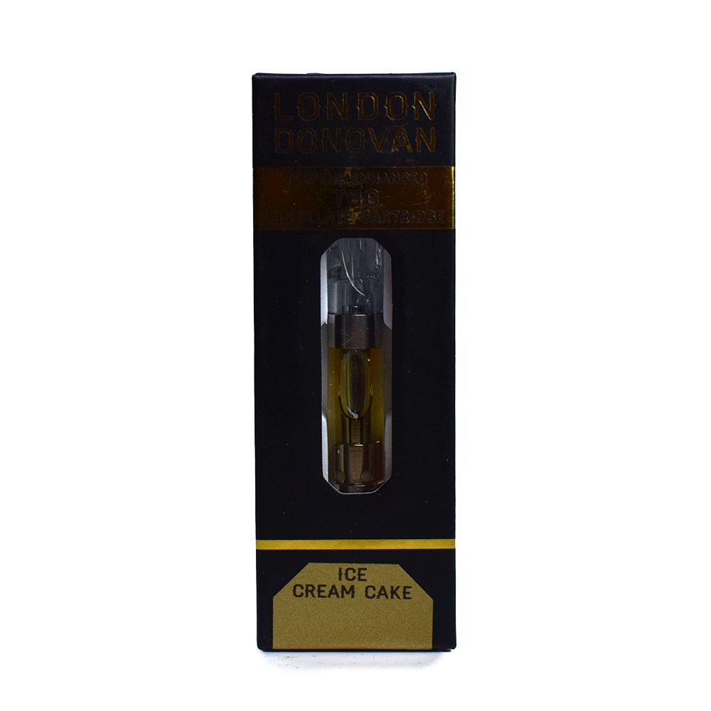 London Donovan | THC Distillate Cartridge | Ice Cream Cake | 1 Gram | $60.00