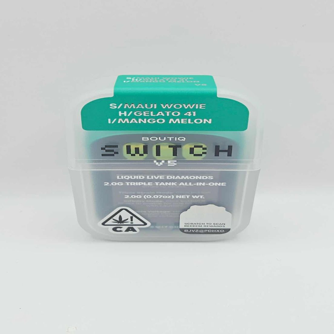 Boutiq - Disposable - Maui Wowie x Gelato 41 x Mango Melon - 2G