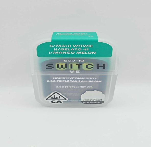 Boutiq - Disposable - Maui Wowie x Gelato 41 x Mango Melon - 2G